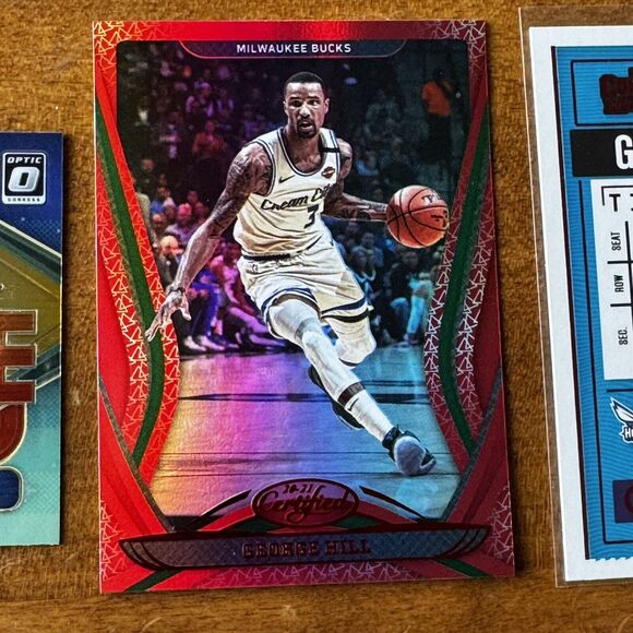 2020-21 Basketball 12 Card Lot NM Simmons Refractor Warren Bey Pink Refractor RC - Picture 4 of 13